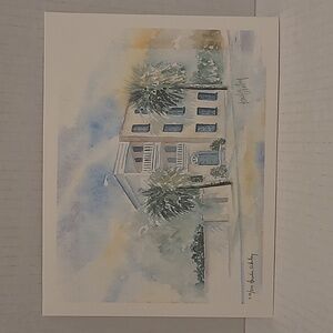Signed and Numbered Charleston SC Watercolor Print by Amelia Whaley 218 /500